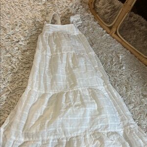 Cat & Jack White Casual Kids Dress